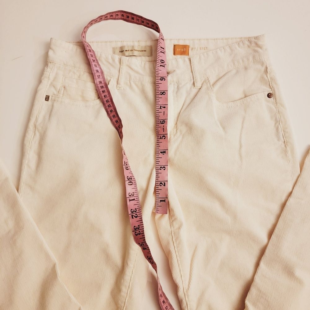 Anthropolgie Pilcro And The Letterpress Pearl Corduroy STET Pants - Picture 7 of 13